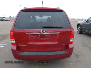 2012 Kia Sedona EX with VIN KNDMH4C76C6463143, listed as a IAAI auction lot 41990970 with 214,045 mi miles. Bid and sale history available at carsss.com. Image 16.