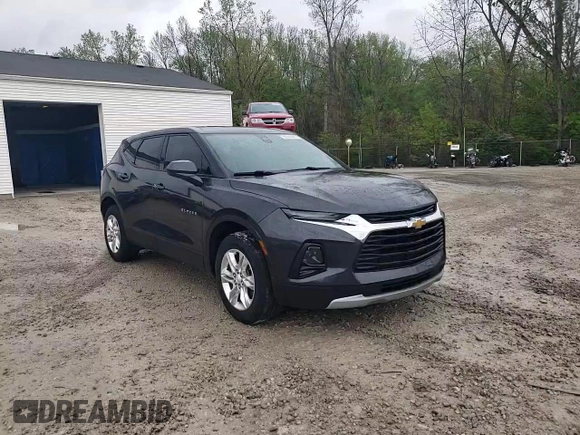 2021 Chevrolet Blazer LT with VIN 3GNKBHRS8MS566418, listed as a Copart auction lot 56045445 with 58,737 mi miles and Salvage title. Bid and sale history available at DreamBid. Image 14.