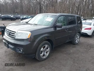 2013 Honda Pilot EX-L with VIN 5FNYF4H76DB016821, listed as a IAAI auction lot 41477343 with 129,689 mi miles and . Bid and sale history available at DreamBid. Image 2.