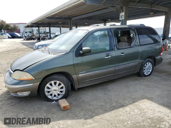 2002 Ford Windstar LTD z VIN 2FMDA58482BB68372, wystawiony jako Copart lot #43251315 z przebiegiem 179 327 mil mil oraz Czysty tytuł • Clean title. Historia ofert i sprzedaży dostępna na DreamBid. Obrazek 1.