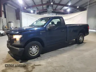 2016 Ford F-150 XL with VIN 1FTMF1C87GKF37941, listed as a Copart auction lot 87061734 with 126,380 mi miles and Salvage Title. Bid and sale history available at carsss.com. Image 1.