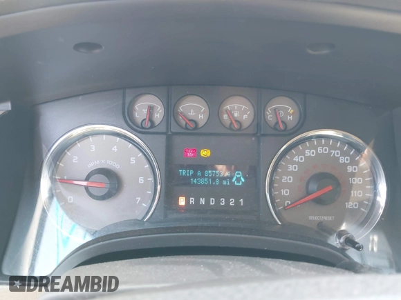 2010 Ford F-150 XL with VIN 1FTEW1C87AFD11189, listed as a IAAI auction lot 41927400 with 143,851 mi miles. Bid and sale history available at carsss.com. Image 7.