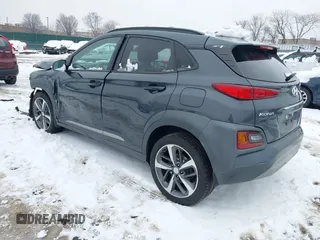 2019 Hyundai Kona Limited with VIN KM8K3CA5XKU382654, listed as a IAAI auction lot 41548709 with 82,089 mi miles. Bid and sale history available at carsss.com. Image 3.