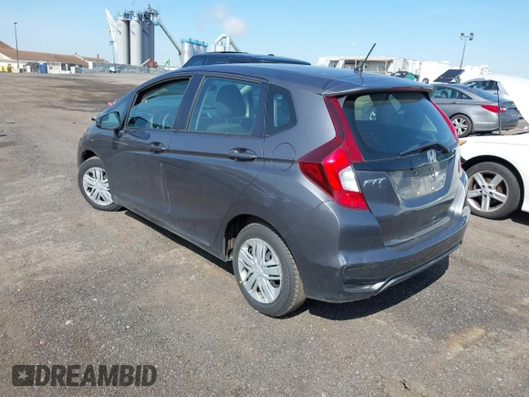 2019 Honda Fit LX with VIN 3HGGK5H45KM711417, listed as a IAAI auction lot 41918711 with 55,549 mi miles. Bid and sale history available at carsss.com. Image 3.