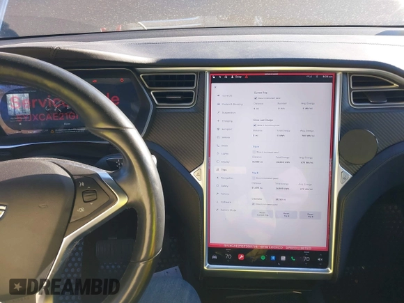 2016 Tesla Model X 70D z VIN 5YJXCAE21GF008724, wystawiony jako IAAI lot #41254897 z przebiegiem 56 140 mil mil oraz . Historia ofert i sprzedaży dostępna na DreamBid. Obrazek 18.