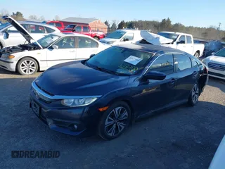 2017 Honda Civic Sedan EX-L with VIN 19XFC1F75HE022400, listed as a IAAI auction lot 41677489 with 157,237 mi miles. Bid and sale history available at carsss.com. Image 14.