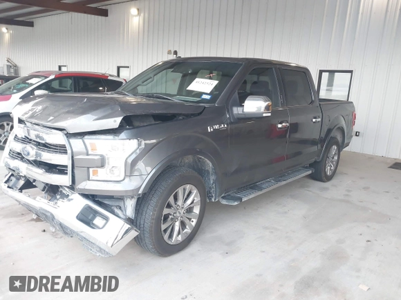2015 Ford F-150 XL with VIN 1FTEW1CF1FKD55749, listed as a IAAI auction lot 41242324 with 164,415 mi miles. Bid and sale history available at carsss.com. Image 17.