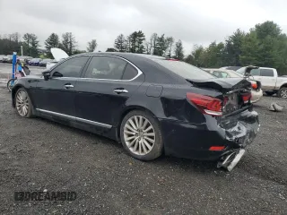2013 Lexus LS 460 L with VIN JTHDL5EF5D5005883, listed as a Copart auction lot 74558384 with 242,906 mi miles and Salvage title. Bid and sale history available at DreamBid. Image 2.