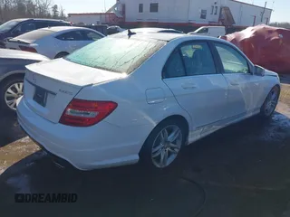 2013 Mercedes-Benz C-Class C 300 Sport with VIN WDDGF8AB6DR288450, listed as a IAAI auction lot 41440383 with 65,588 mi miles. Bid and sale history available at carsss.com. Image 4.