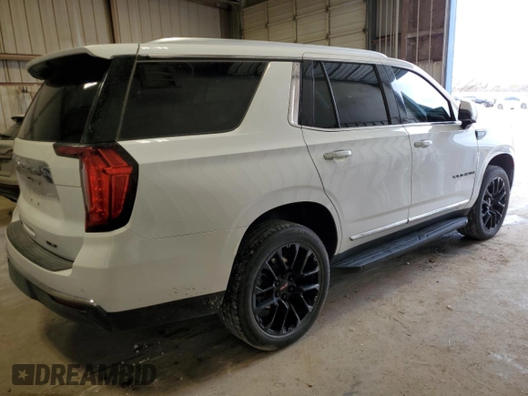 2023 GMC Yukon SLT with VIN 1GKS2BKD3PR511436, listed as a Copart auction lot 51064325 with 39,426 mi miles and Salvage Title. Bid and sale history available at carsss.com. Image 3.