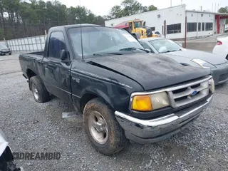 1996 Ford Ranger XL with VIN 1FTCR10A1TUD74308, listed as a IAAI auction lot 41532028 with 203,552 mi miles. Bid and sale history available at carsss.com. Image 1.