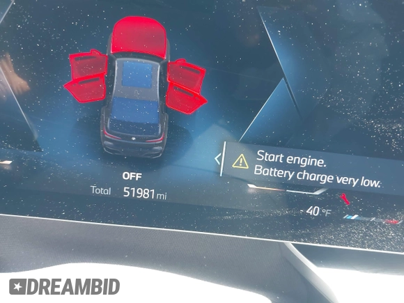 2023 BMW 7 Series 740i с VIN WBA23EH09PCL71147, выставлен на аукционе IAAI как лот 41906244 с пробегом 51 981 миль миль и . История ставок и продаж доступна на DreamBid. Изображение 7.