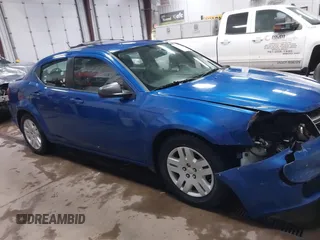 2014 Dodge Avenger SE with VIN 1C3CDZAB5EN130585, listed as a IAAI auction lot 41740971 with 191,519 mi miles. Bid and sale history available at carsss.com. Image 13.