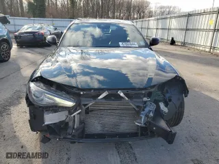 2021 Alfa Romeo Giulia Ti with VIN ZARFANBN7M7645731, listed as a Copart auction lot 87055044 with 122,395 mi miles and Salvage Title. Bid and sale history available at carsss.com. Image 5.