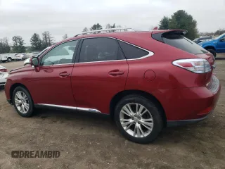 2010 Lexus RX 450h with VIN JTJBC1BAXA2007326, listed as a Copart auction lot 52575415 with 228,316 mi miles and Salvage Title. Bid and sale history available at DreamBid. Image 2.