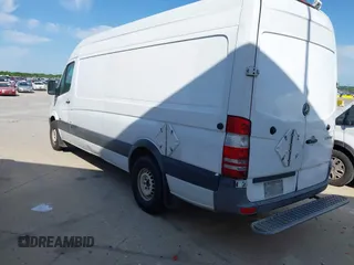 2011 Mercedes-Benz Sprinter Cargo with VIN WD3PE8CB7B5607802, listed as a IAAI auction lot 42006696 with 384,005 mi miles. Bid and sale history available at carsss.com. Image 3.