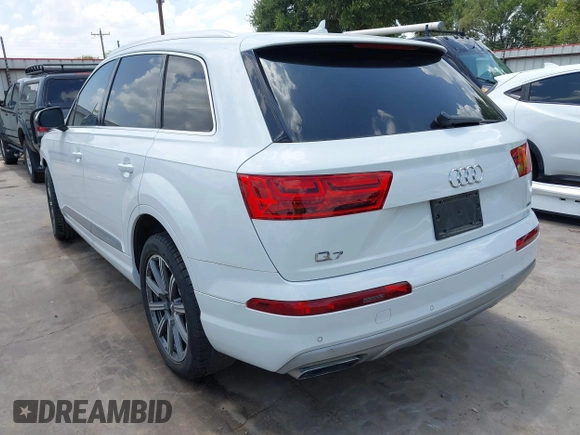 2017 Audi Q7 Premium Plus with VIN WA1LHAF79HD037532, listed as a IAAI auction lot 42549373 with 50,076 mi miles and . Bid and sale history available at DreamBid. Image 3.