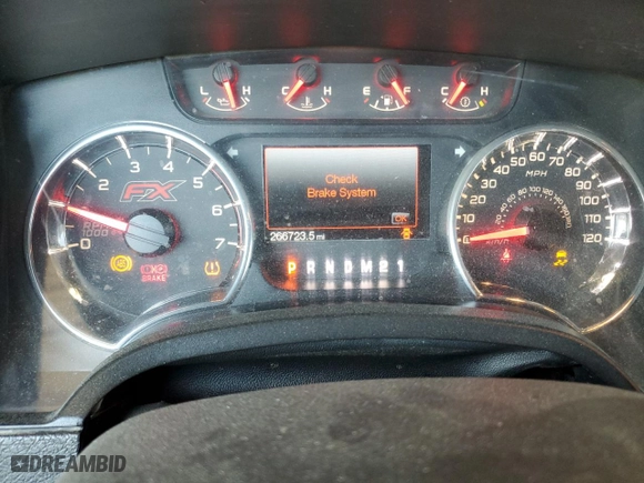 2014 Ford F-150 XL with VIN 1FTFW1ET2EFA39632, listed as a Copart auction lot 48906585 with 266,723 mi miles and Salvage Title. Bid and sale history available at carsss.com. Image 9.