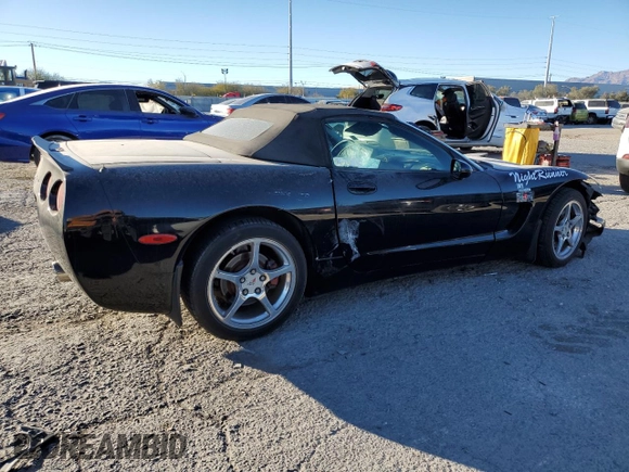 2002 Chevrolet Corvette with VIN 1G1YY32G125134764, listed as a Copart auction lot 88509155 with 154,054 mi miles and Salvage Title. Bid and sale history available at carsss.com. Image 3.