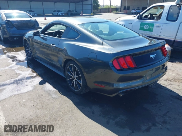 2016 Ford Mustang EcoBoost with VIN 1FA6P8TH9G5257358, listed as a IAAI auction lot 42315924 with Not provided miles and . Bid and sale history available at DreamBid. Image 3.