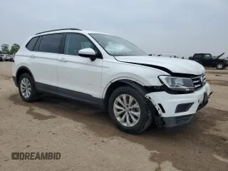 2020 Volkswagen Tiguan S with VIN 3VV0B7AX9LM108716, listed as a Copart auction lot 60853075 with 49,016 mi miles and Salvage title. Bid and sale history available at DreamBid. Image 4.