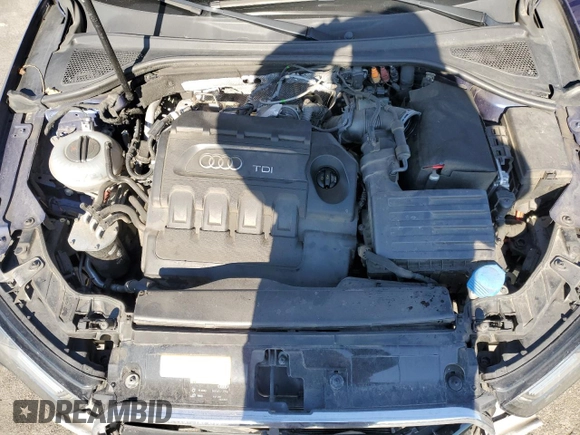 2015 Audi A3 with VIN WAUHJGFF4F1027836, listed as a Copart auction lot 74572223 with 70,508 mi miles and Salvage title. Bid and sale history available at DreamBid. Image 11.