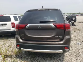 2017 Mitsubishi Outlander SE with VIN JA4AD3A39HZ049072, listed as a Copart auction lot 60809555 with 129,597 mi miles and Salvage title. Bid and sale history available at DreamBid. Image 6.