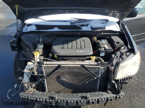 2012 Dodge Grand Caravan SXT with VIN 2C4RDGCG1CR197297, listed as a Copart auction lot 44719835 with 125,716 mi miles and Salvage Title. Bid and sale history available at carsss.com. Image 12.