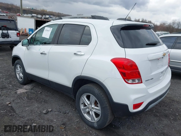2018 Chevrolet Trax LT with VIN KL7CJPSB0JB650502, listed as a IAAI auction lot 41894077 with 74,516 mi miles. Bid and sale history available at carsss.com. Image 3.