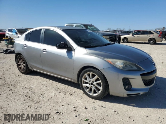 2012 Mazda 3 S Grand Touring with VIN JM1BL1W58C1500530, listed as a Copart auction lot 43240235 with 142,062 mi miles and Salvage Title. Bid and sale history available at DreamBid. Image 4.
