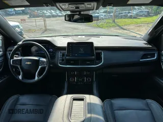 2023 Chevrolet Suburban Premier with VIN 1GNSCFKD0PR550962, listed as a Copart auction lot 63825105 with 24,722 mi miles and Salvage title. Bid and sale history available at DreamBid. Image 7.