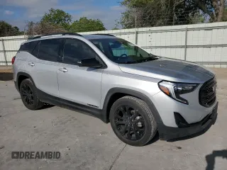2021 GMC Terrain SLT z VIN 3GKALPEV3ML363558, wystawiony jako Copart lot #52632085 z przebiegiem 51 254 mil mil oraz Czysty tytuł • Clean title. Historia ofert i sprzedaży dostępna na DreamBid. Obrazek 4.