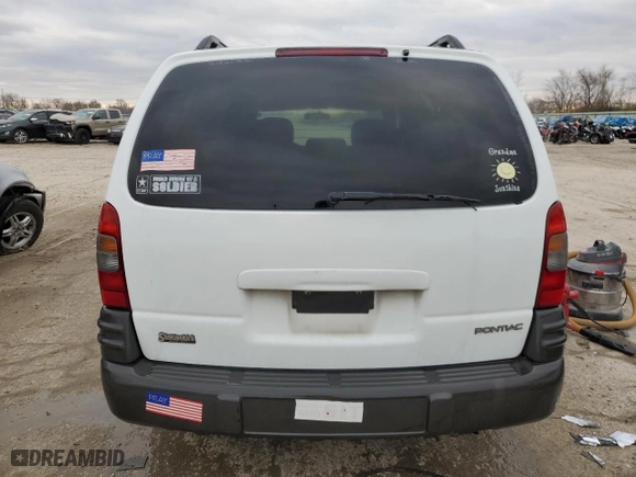 2004 Pontiac Montana w/1SA Pkg with VIN 1GMDX03E34D210249, listed as a Copart auction lot 83119824 with 221,123 mi miles and Salvage Title. Bid and sale history available at carsss.com. Image 6.