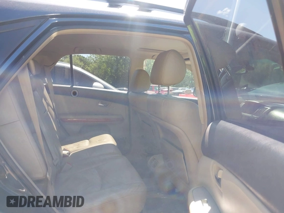 2006 Lexus RX 400h with VIN JTJHW31U560039001, listed as a IAAI auction lot 42233789 with 262,828 mi miles and . Bid and sale history available at DreamBid. Image 8.