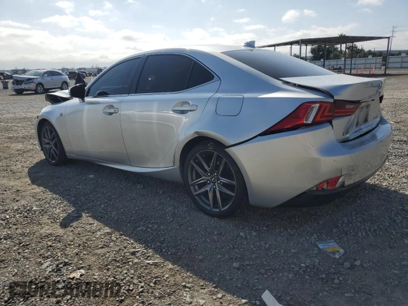 2015 Lexus IS 250 with VIN JTHBF1D20F5051372, listed as a Copart auction lot 58600525 with 162,807 mi miles and Salvage title. Bid and sale history available at DreamBid. Image 2.