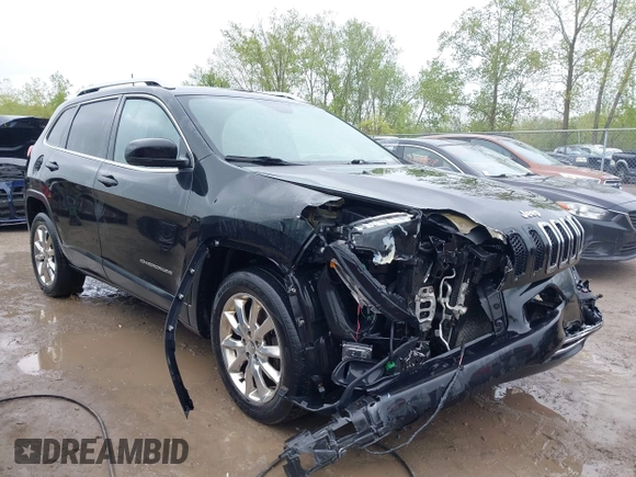 2016 Jeep Cherokee Limited z VIN 1C4PJMDS3GW228418, wystawiony jako IAAI lot #42202483 z przebiegiem 118 782 mil mil oraz . Historia ofert i sprzedaży dostępna na DreamBid. Obrazek 1.
