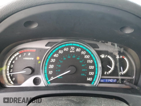 2012 Toyota Venza LE with VIN 4T3ZA3BB5CU058531, listed as a Copart auction lot 55030235 with 114,012 mi miles and Salvage Title. Bid and sale history available at DreamBid. Image 9.
