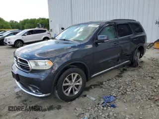 2016 Dodge Durango Limited with VIN 1C4RDHDG8GC330687, listed as a Copart auction lot 54764805 with 102,395 mi miles and Salvage title. Bid and sale history available at DreamBid. Image 1.