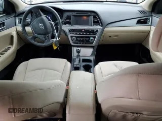 2017 Hyundai Sonata SE with VIN 5NPE24AF5HH478035, listed as a Copart auction lot 80434234 with 91,368 mi miles and Salvage Title. Bid and sale history available at carsss.com. Image 8.
