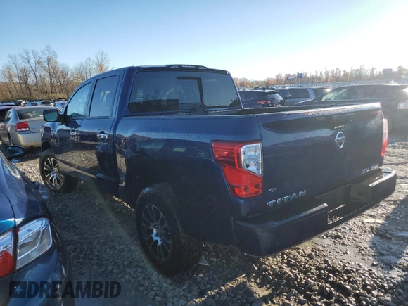 2021 Nissan Titan S with VIN 1N6AA1EC2MN528946, listed as a Copart auction lot 81486324 with 62,521 mi miles and Salvage title. Bid and sale history available at DreamBid. Image 2.