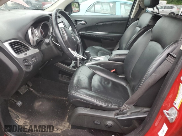 2018 Dodge Journey R/T with VIN 3C4PDDFG9JT477013, listed as a Copart auction lot 59597695 with 151,102 mi miles and Salvage title. Bid and sale history available at DreamBid. Image 7.