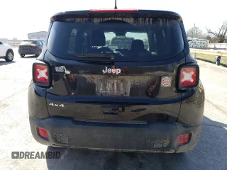 2023 Jeep Renegade Latitude with VIN ZACNJDB10PPP26815, listed as a Copart auction lot 48479055 with 11,393 mi miles and Salvage Title. Bid and sale history available at carsss.com. Image 6.