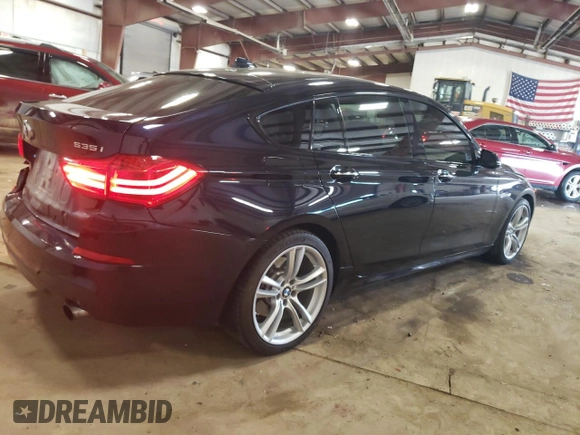 2017 BMW 5 Series 535i xDrive with VIN WBA5M4C50HD186987, listed as a Copart auction lot 60705425 with 83,701 mi miles and Clean title. Bid and sale history available at DreamBid. Image 3.