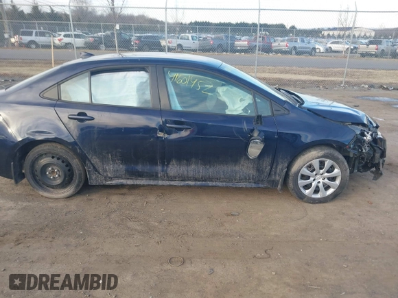 2022 Toyota Corolla LE with VIN 5YFEPMAE9NP306727, listed as a IAAI auction lot 41601452 with 29,969 mi miles and . Bid and sale history available at DreamBid. Image 13.