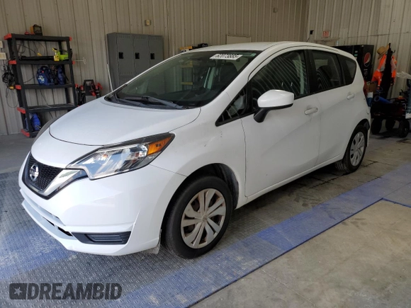 2019 Nissan Note SV with VIN 3N1CE2CPXKL354779, listed as a Copart auction lot 62073885 with 121,887 mi miles and Clean title. Bid and sale history available at DreamBid. Image 1.