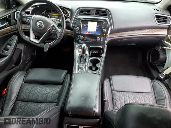 2017 Nissan Maxima S with VIN 1N4AA6AP6HC379649, listed as a Copart auction lot 43434295 with 115,343 mi miles and Salvage Title. Bid and sale history available at DreamBid. Image 8.