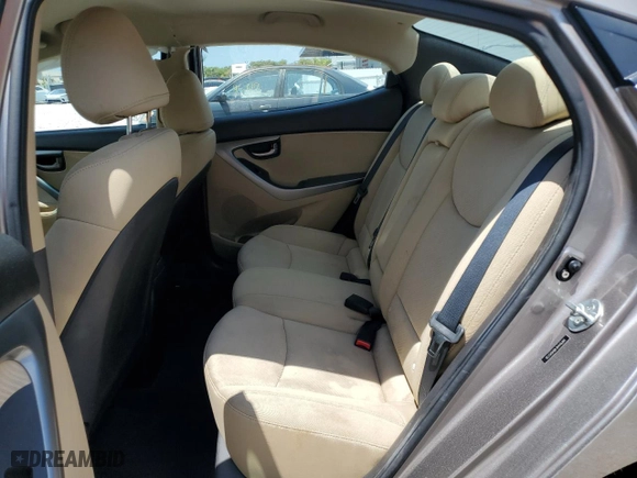 2011 Hyundai Elantra GLS PZEV with VIN 5NPDH4AE4BH045735, listed as a Copart auction lot 53339785 with 58,897 mi miles and Salvage Title. Bid and sale history available at carsss.com. Image 10.