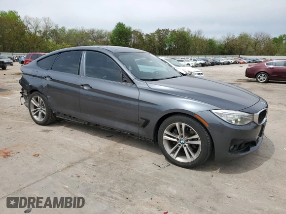 2016 BMW 3 Series Gran Turismo 328i xDrive with VIN WBA8Z5C56GG502023, listed as a Copart auction lot 50307534 with 75,436 mi miles and Salvage Title. Bid and sale history available at carsss.com. Image 4.