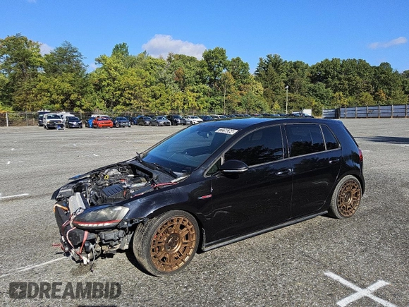 2015 Volkswagen GTI SE with VIN 3VW4T7AU9FM006613, listed as a Copart auction lot 72256364 with 133,851 mi miles and Clean Title. Bid and sale history available at DreamBid. Image 1.