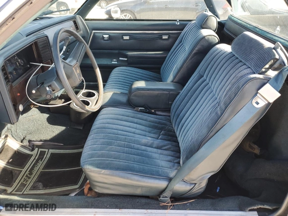 1985 Chevrolet El Camino with VIN 3GCCW80H2FS905566, listed as a Copart auction lot 75897944 with 81,485 mi miles and Salvage Title. Bid and sale history available at carsss.com. Image 7.